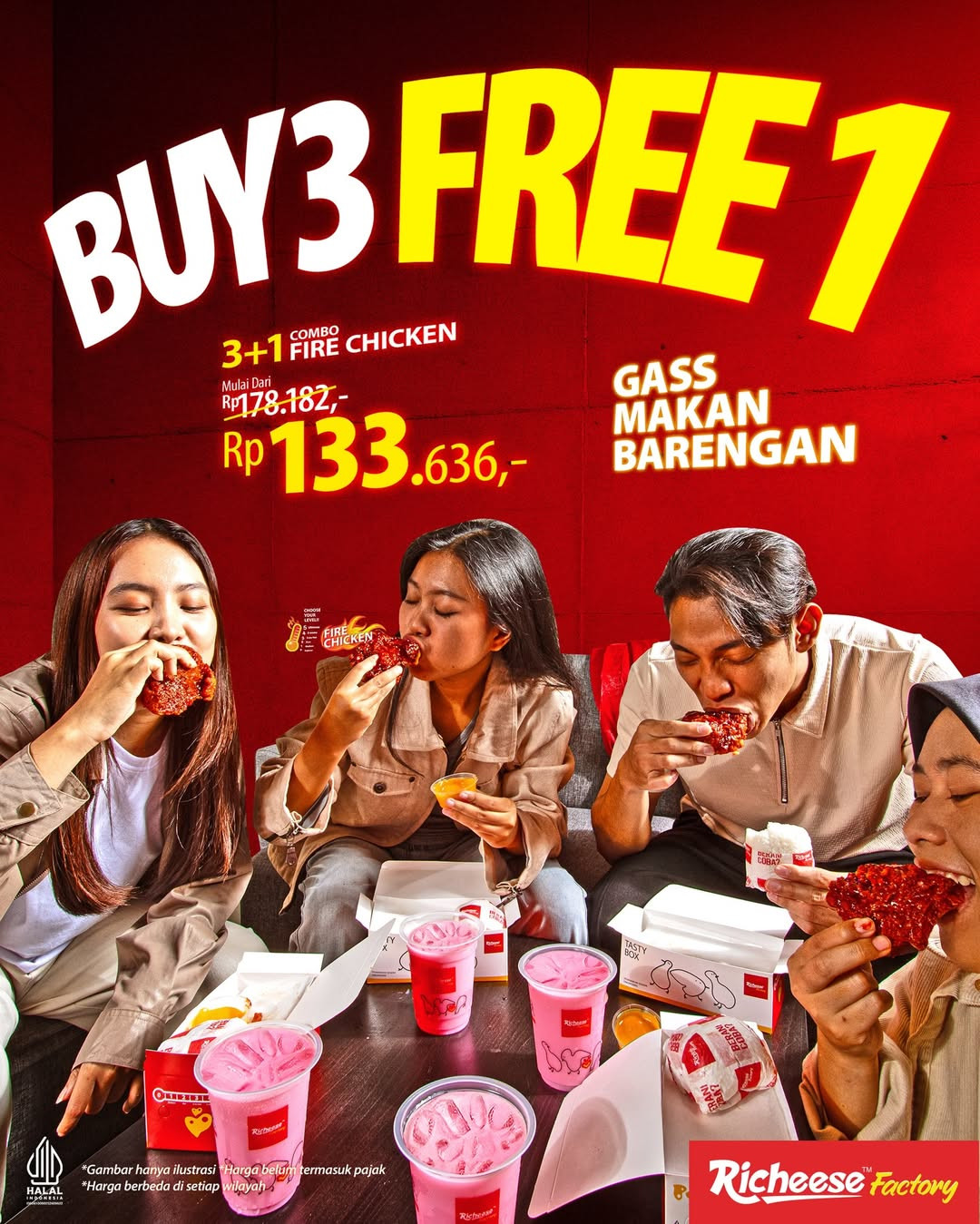 Richeese Factory Buy 3 Free 1 - Image 2