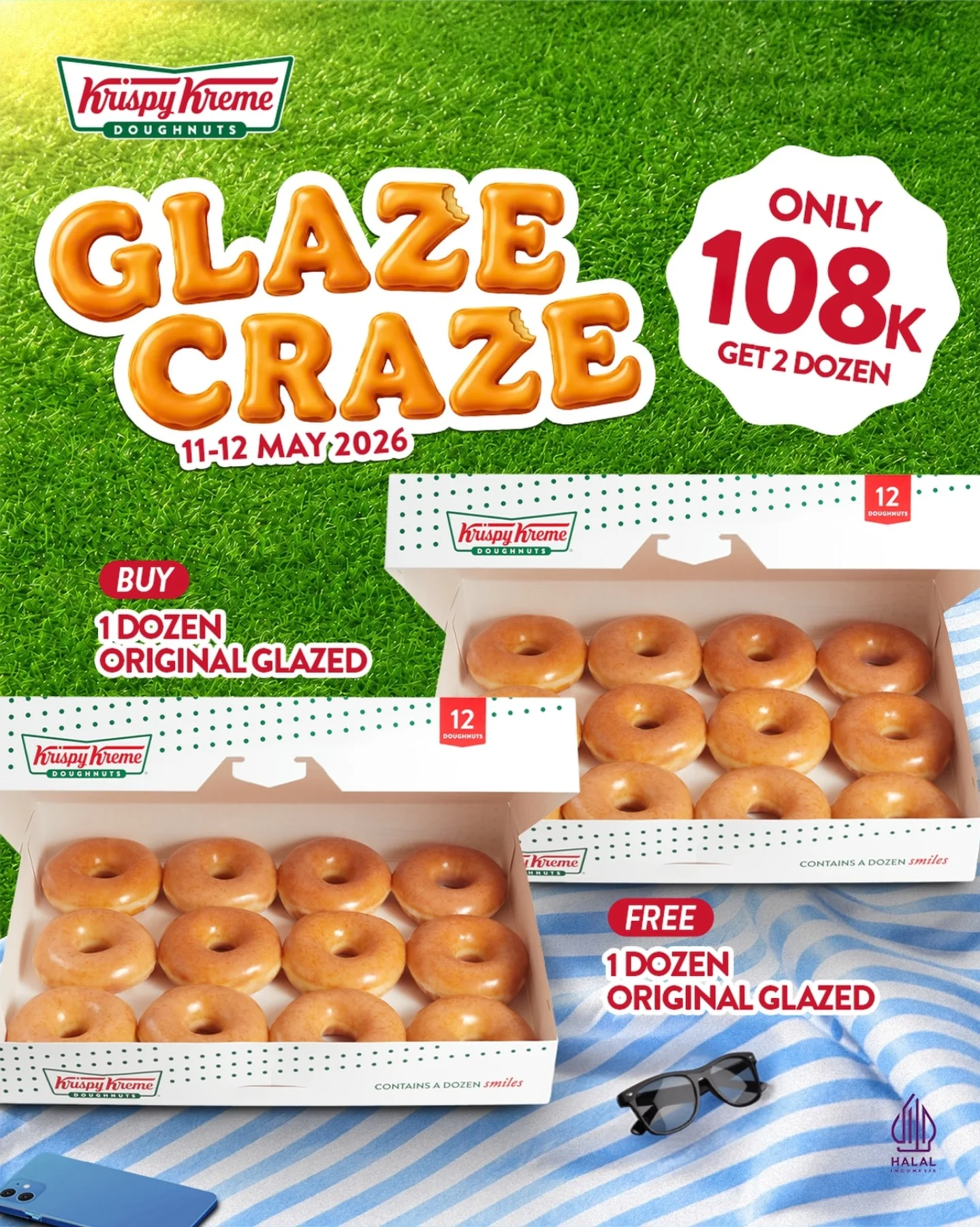 Beli 1 Gratis 1 Original Glazed - Krispy Kreme - Image 2