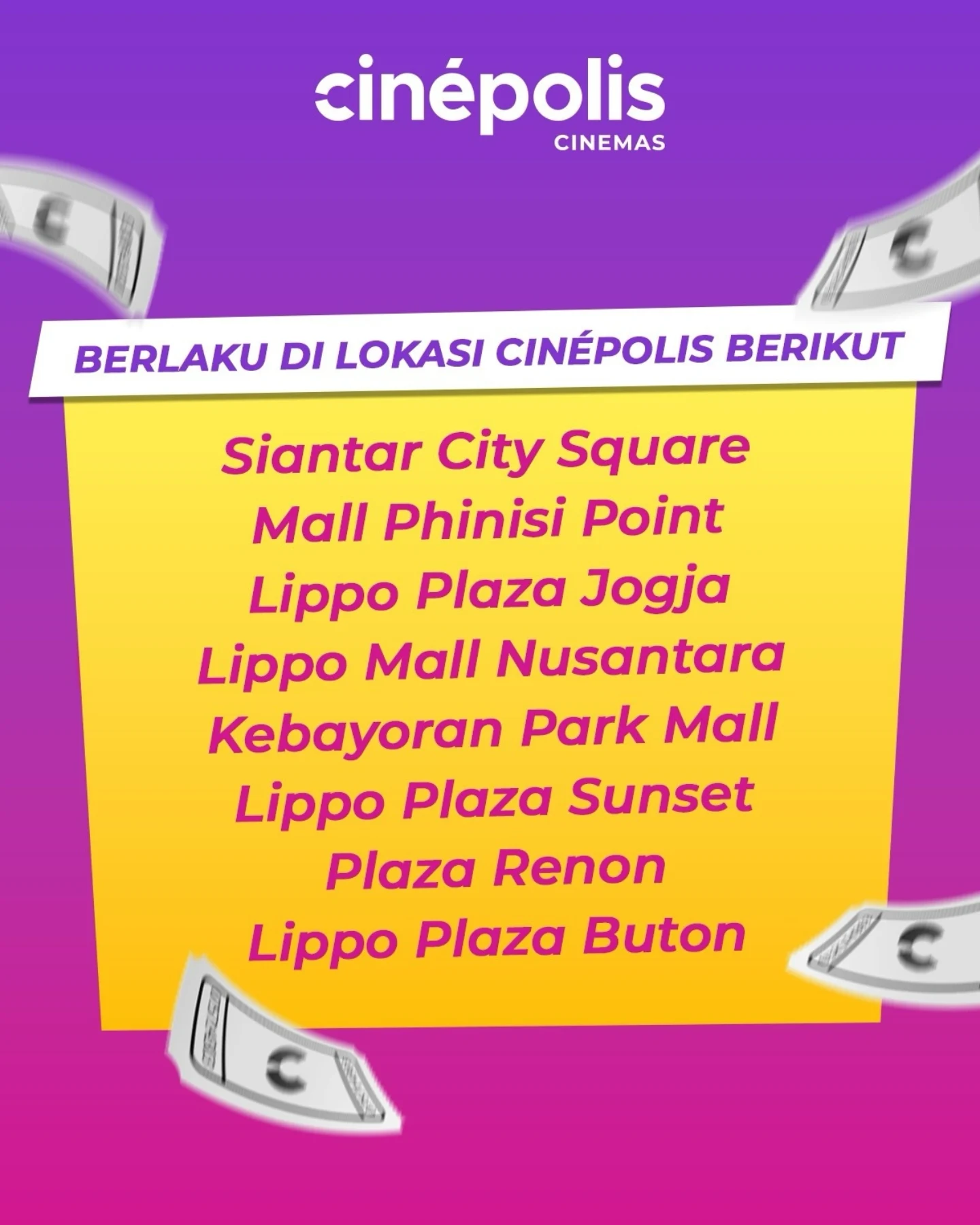 Tiket Selasa 25 Ribu di Cinépolis - Image 3