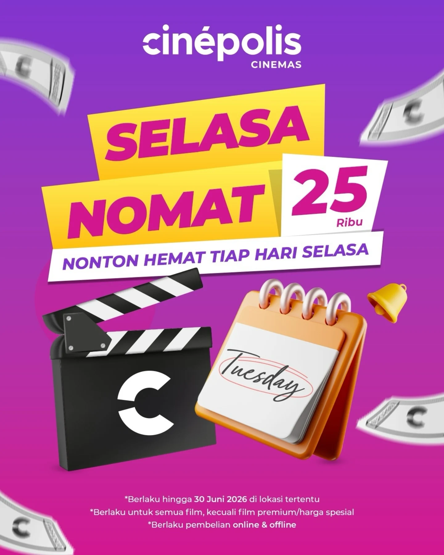 Tiket Selasa 25 Ribu di Cinépolis - Image 2