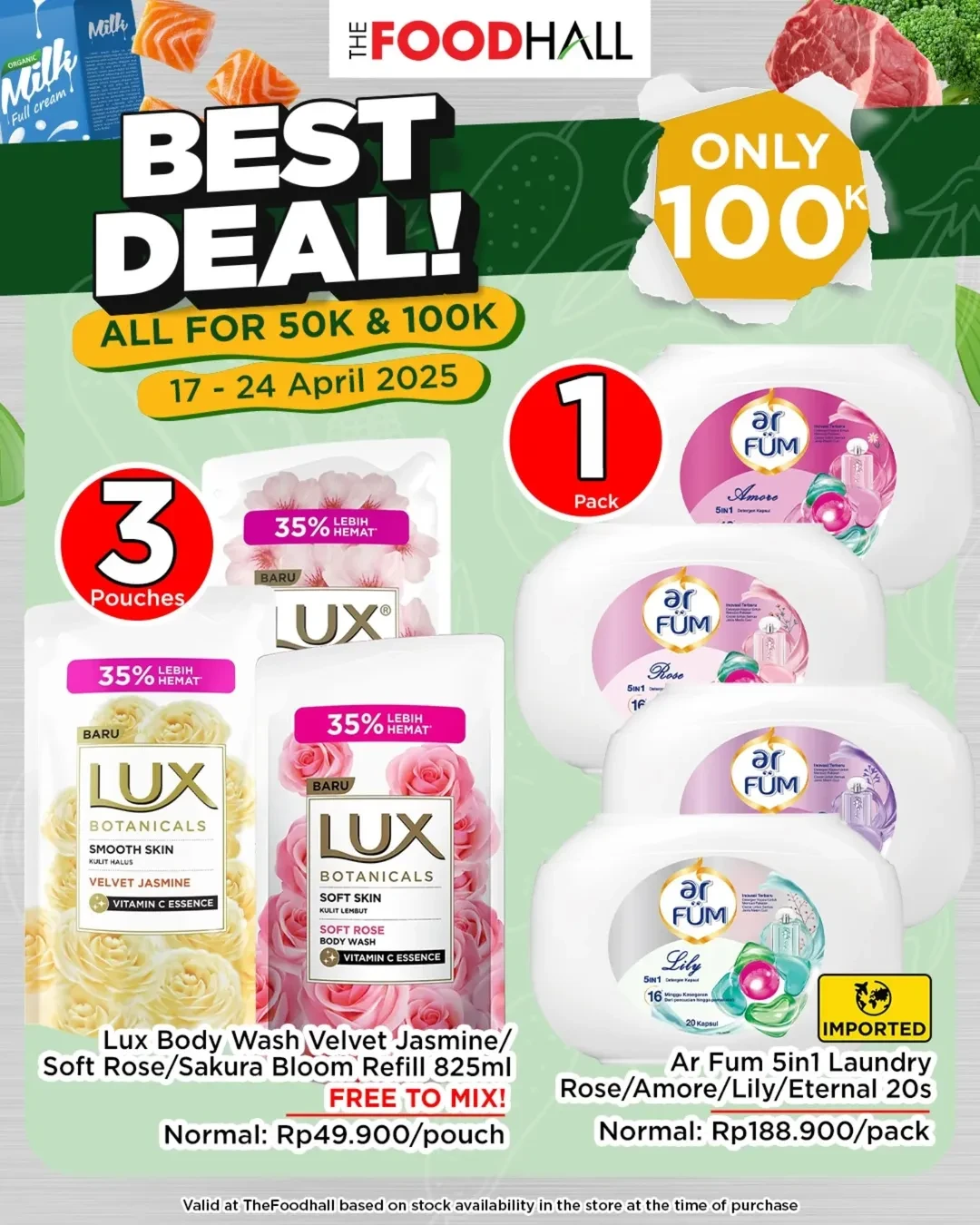 Promo The Foodhall Best Deals 17 - 24 April 2025 - Image 1