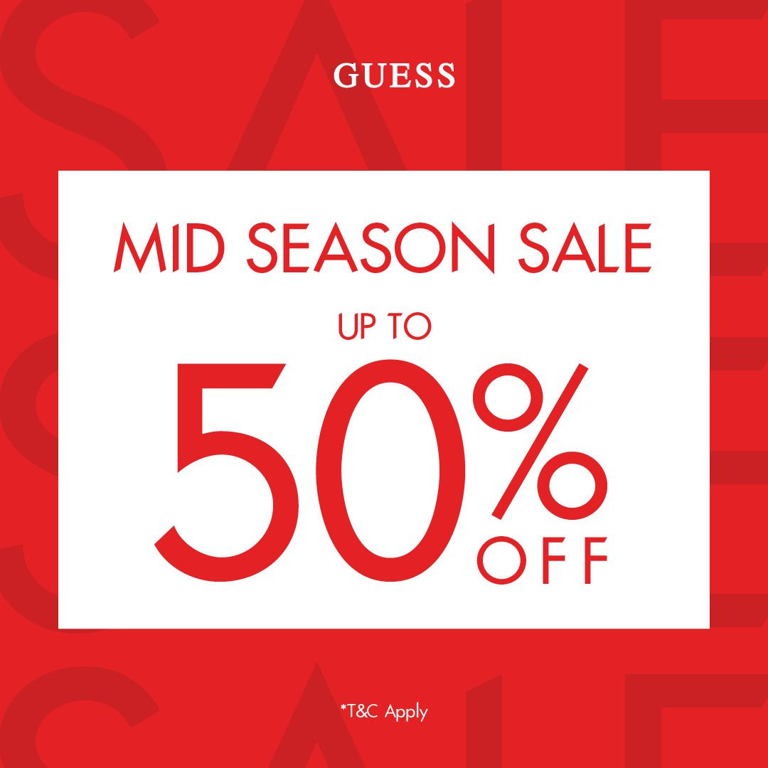 Promo Guess Mid Season Sale Diskon s/d 50% - Image 2