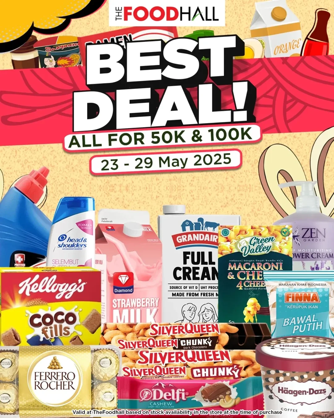 Promo The Foodhall Best Deals 23 - 29 Mei 2025 - Image 1