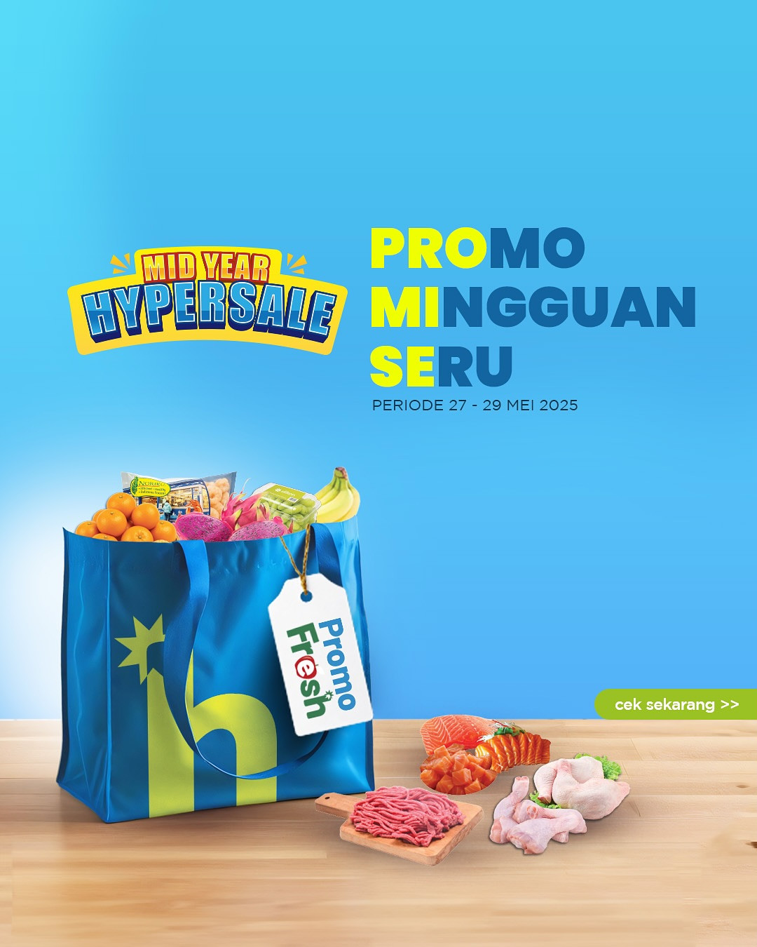 Promo Hypermart Mingguan Seru 27 - 29 Mei 2025