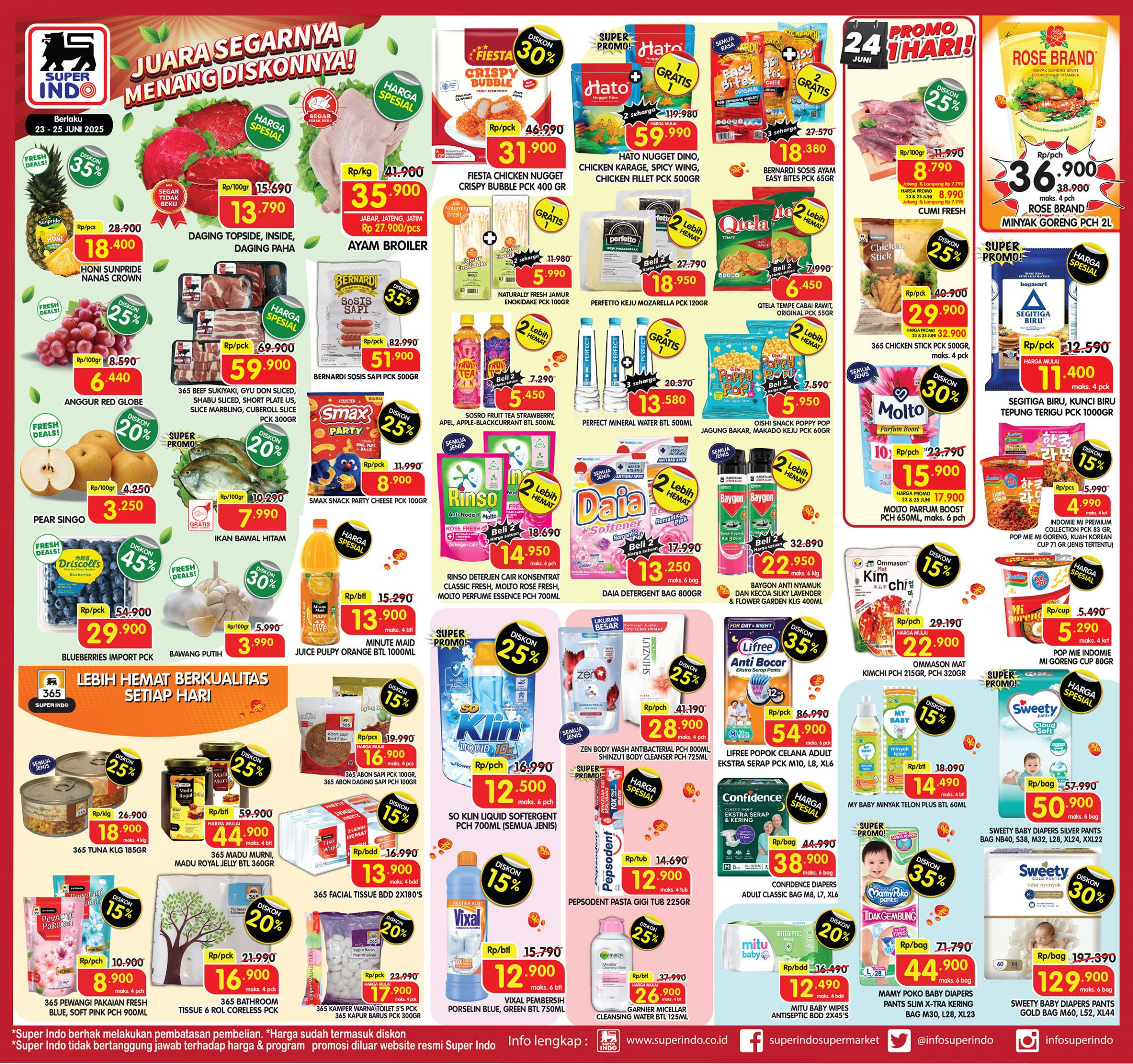 Promo Superindo Periode 23 - 25 Juni 2025 - Image 2
