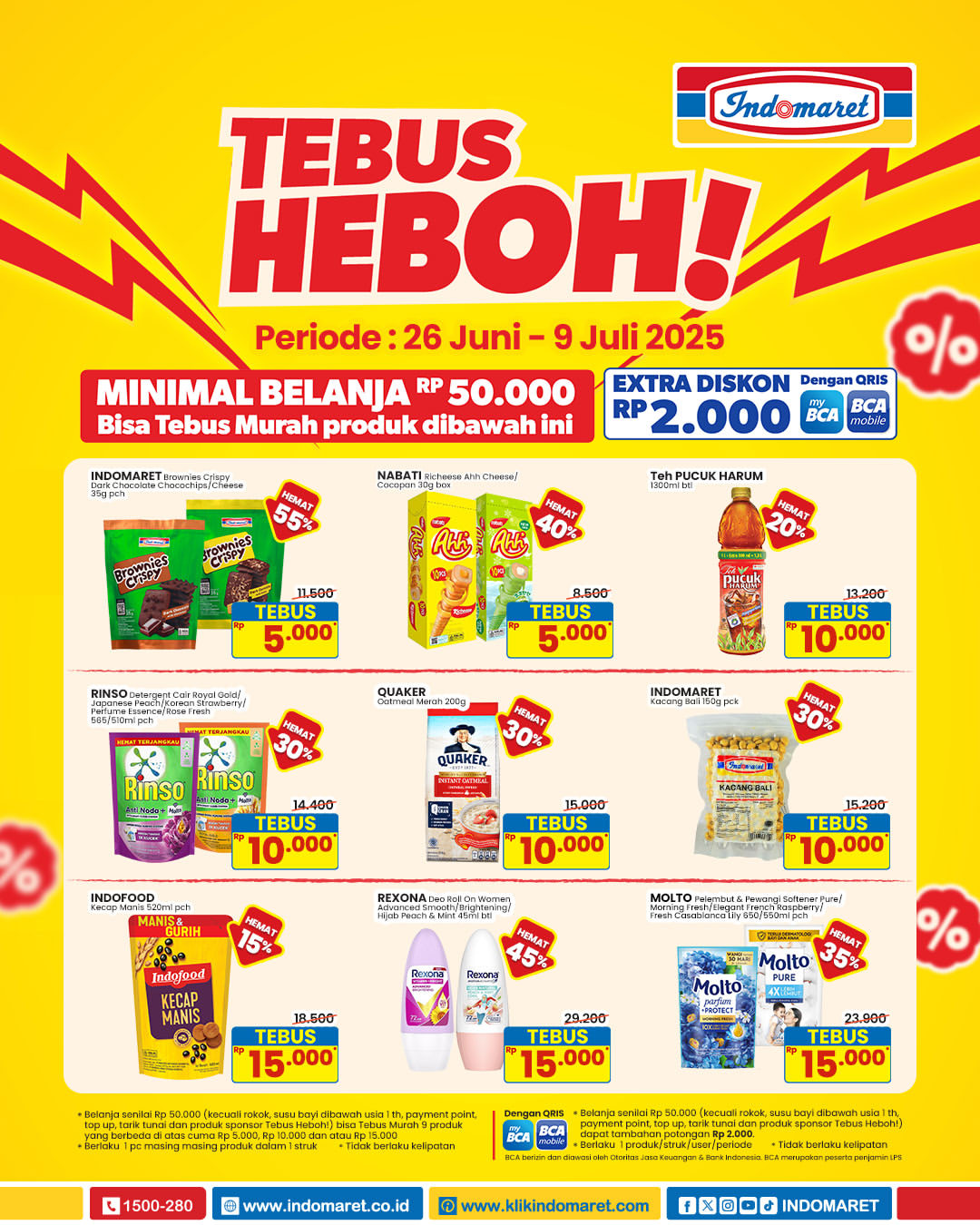 Promo Indomaret Tebus Heboh 26 Juni - 9 Juli 2025 - Image 2