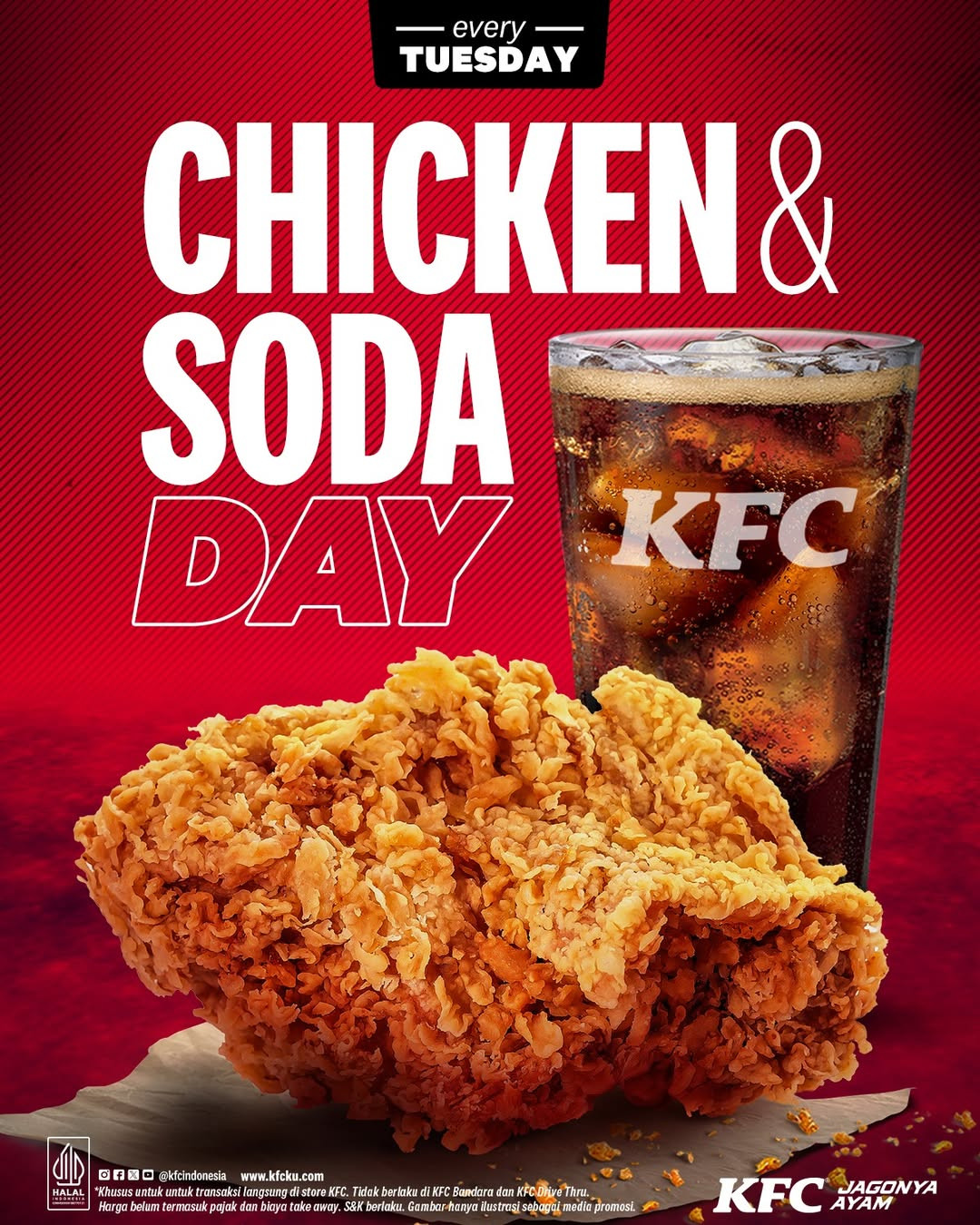 Promo KFC Chicken and Soda Day Mulai Dari Rp 18 Ribuan Tiap Selasa - Image 2