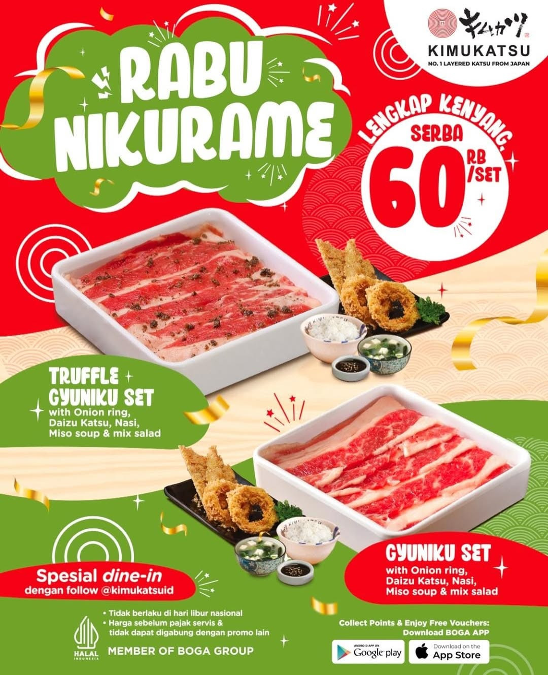 Promo Kimukatsu Rabu Nikurame Serba Rp 60K/Set - Image 2