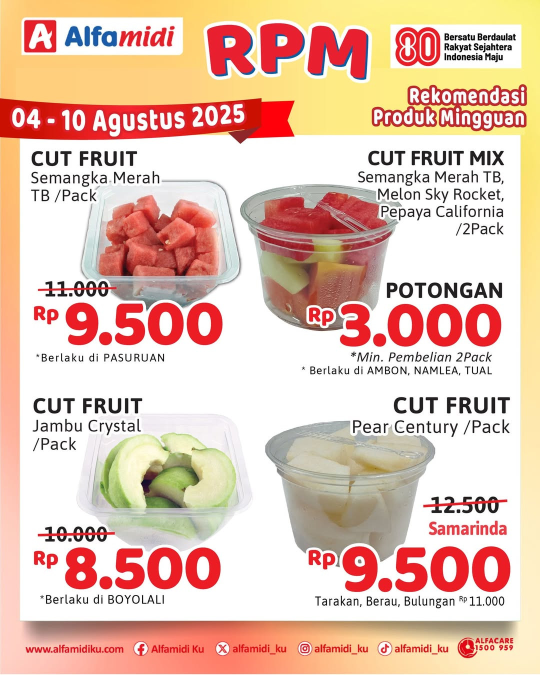 Promo Alfamid RPM Periode 4 - 10 Agustus 2025