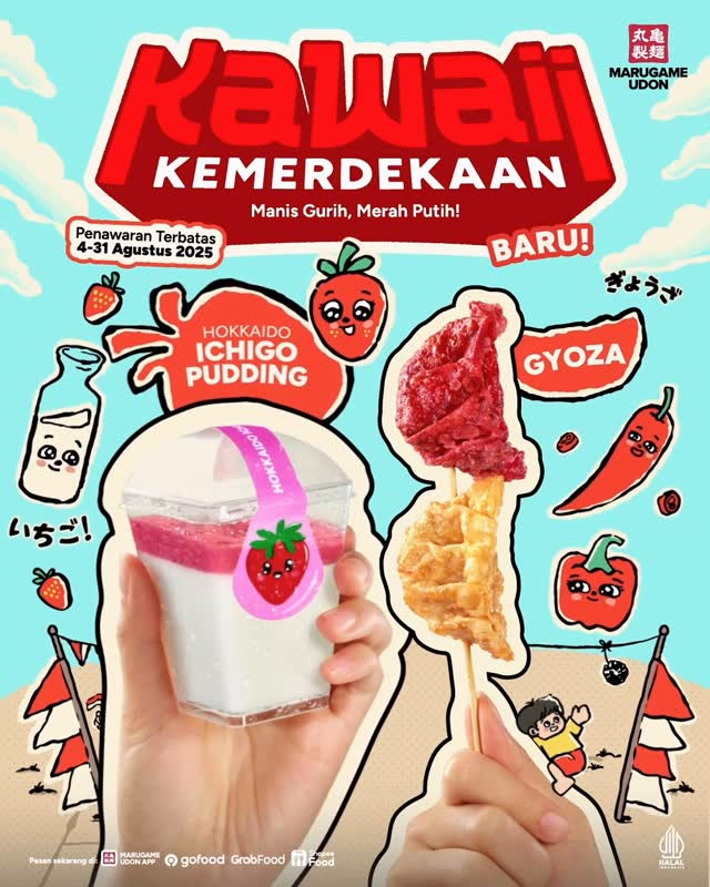 Promo Marugame Udon Kawaii Kemerdekaan - Image 2