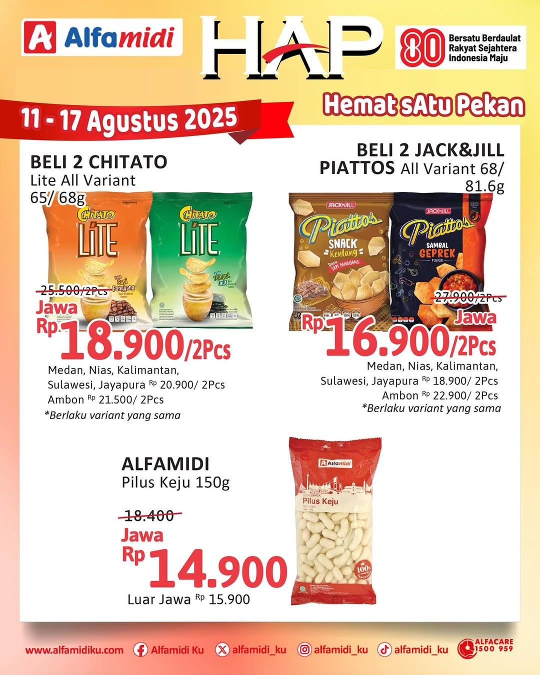 Promo Alfamidi HAP Periode 11 - 17 Agustus 2025
