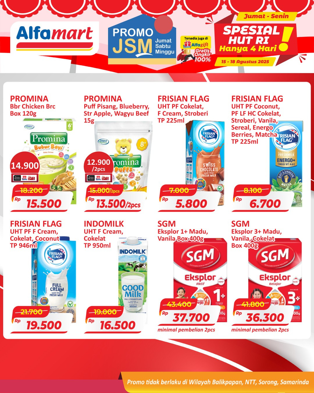 Promo Alfamart JSM Weekend Periode 15 - 18 Agustus 2025 - Image 2