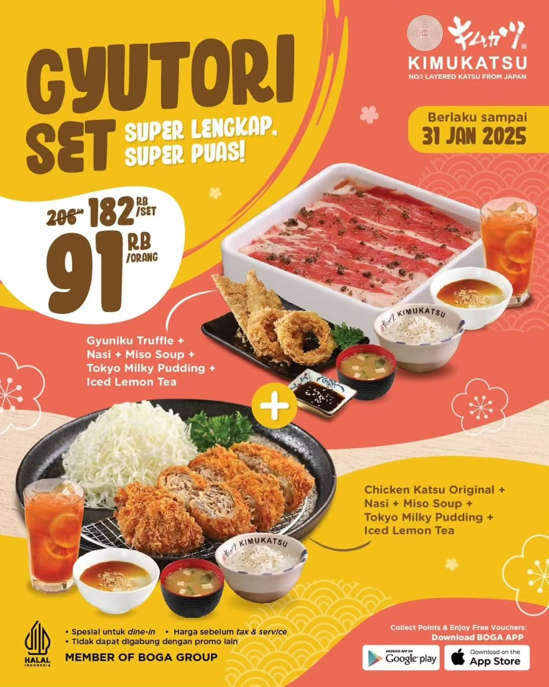 Promo Kimukatsu Gyutori Set Rp 91.000/Orang - Image 2