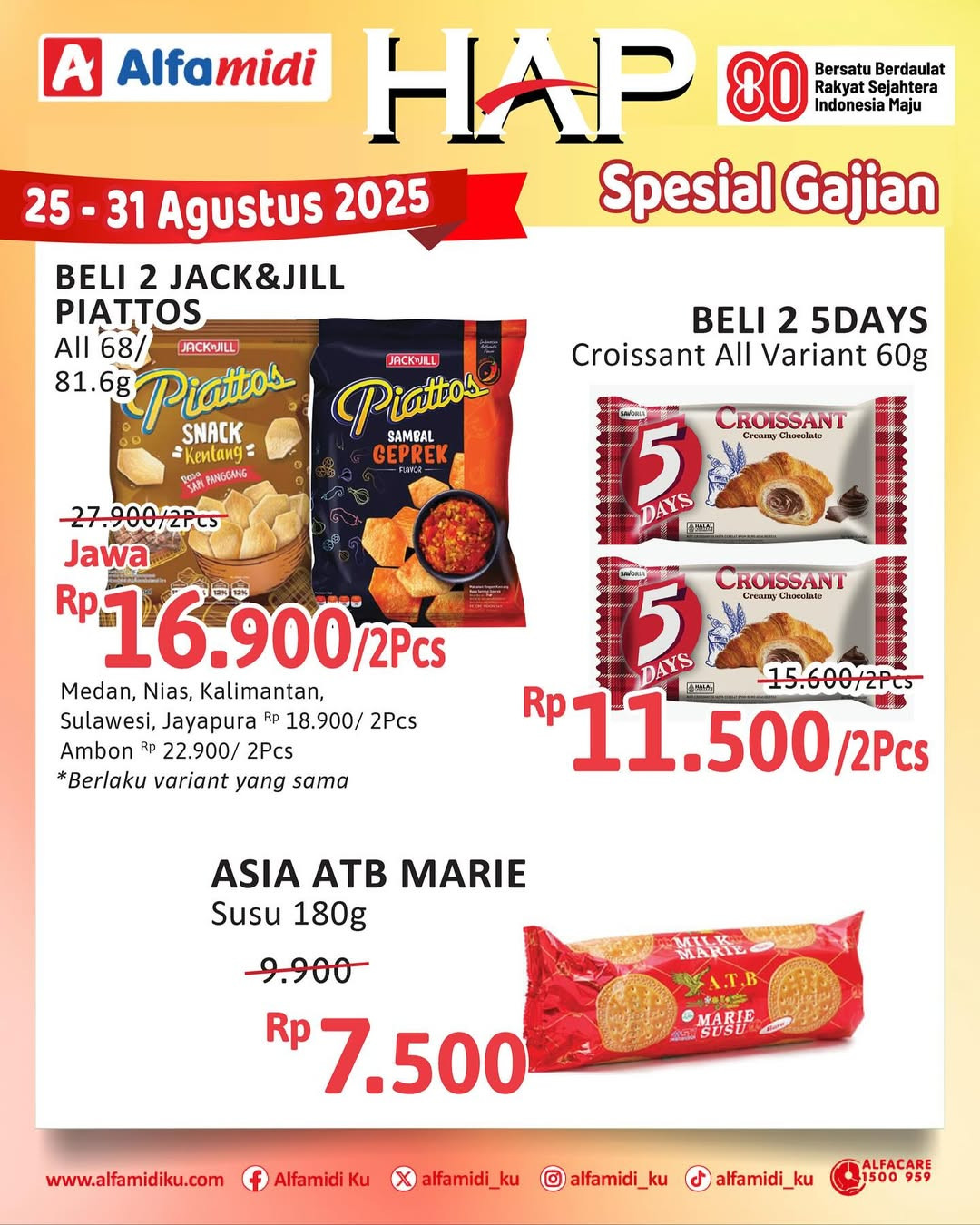 Promo Alfamidi HAP Periode 25 - 31 Agustus 2025