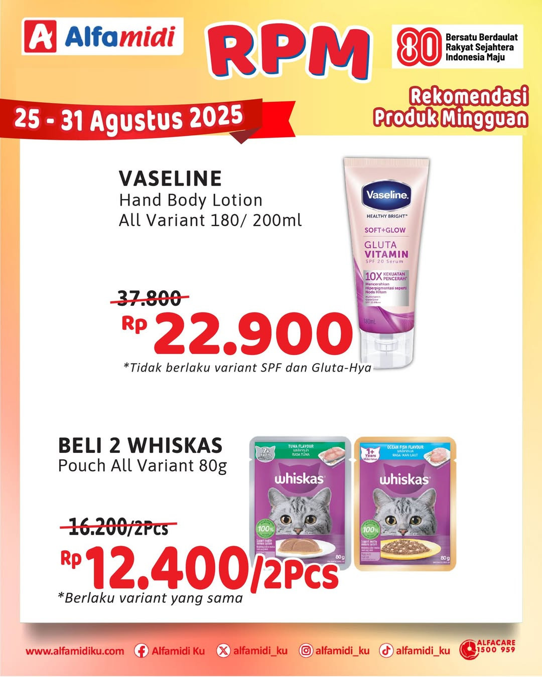 Promo Alfamidi RPM Periode 25 - 31 Agustus 2025