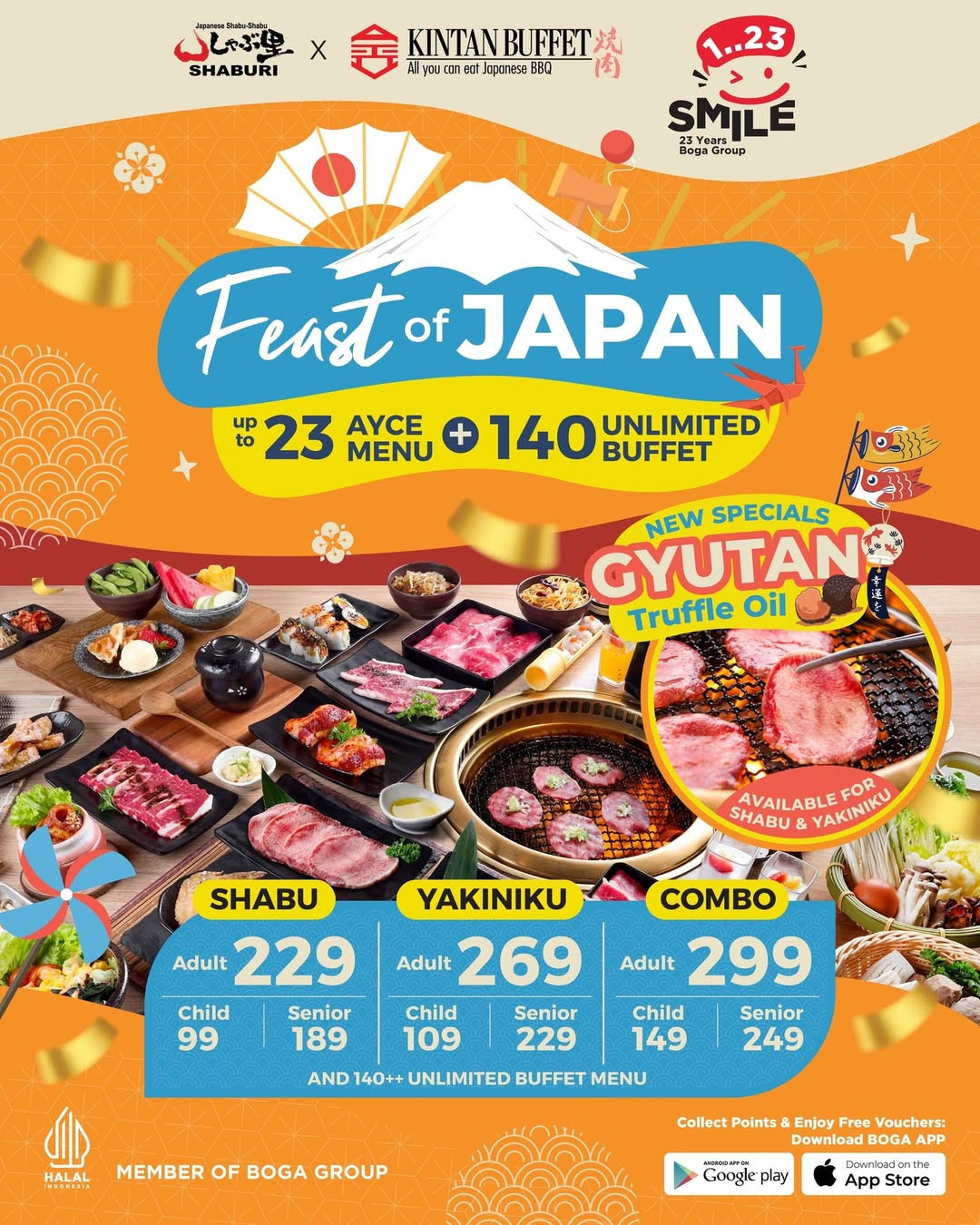 Promo Kintan Buffet & Shaburi AYCE Feast of Japan Rp 229.000 - Image 2
