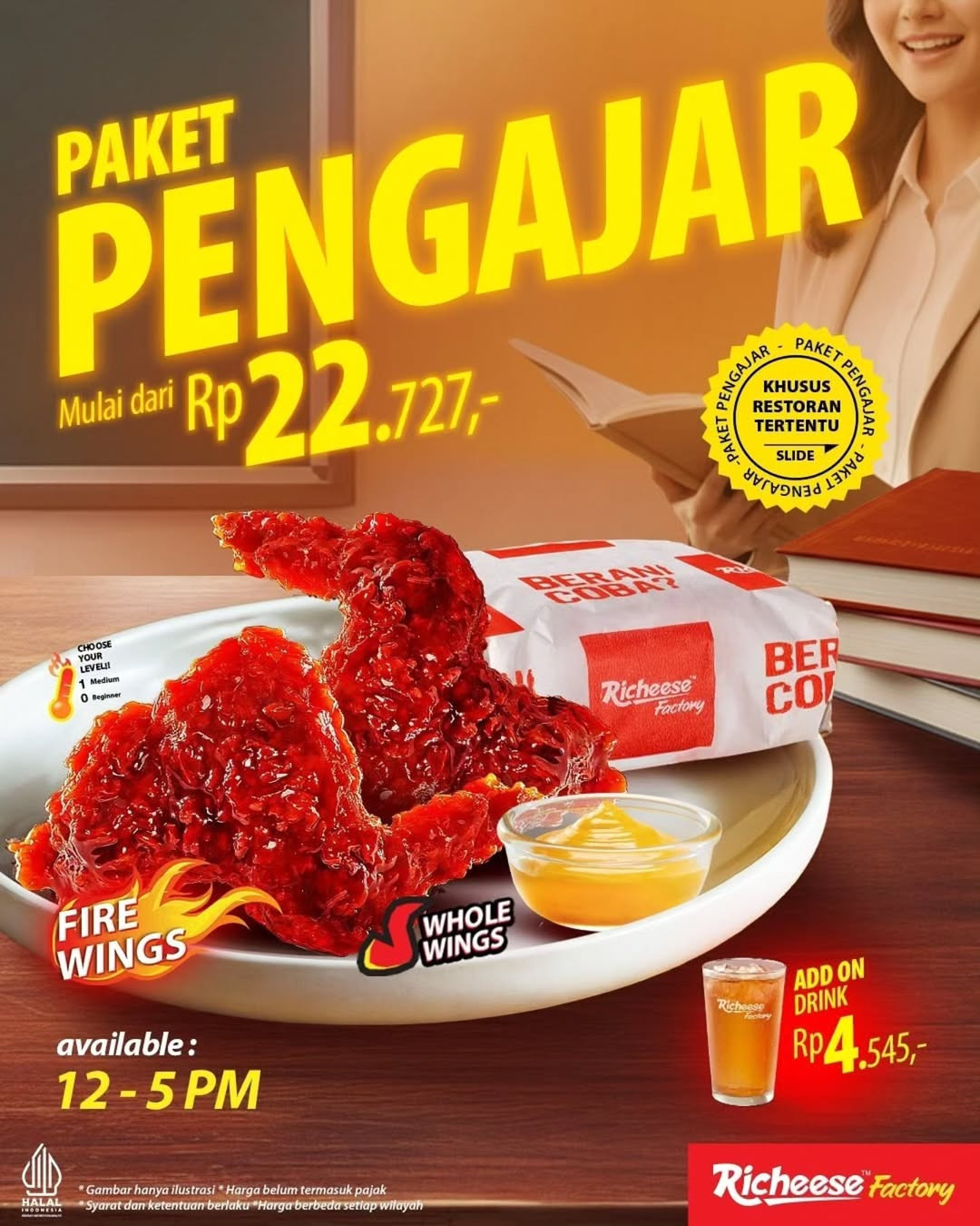 Promo Richesse Paket Pengajar Rp 22 Ribuan